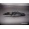 Microtech Borka Auto Stitch A S/E 169-3DLCTSH Shadow Partial Serrated DLC Hardware